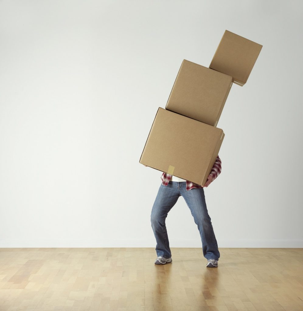 boxes, cardboard, carrying